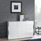 Mobile multiuso ONDA 4 cassetti - Storing - Web Furniture Mobile multiuso ONDA 4 cassetti - Storing - Web Furniture