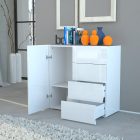 Mobile multiuso ONDA 1 anta - Storing - Web Furniture Mobile multiuso ONDA 1 anta - Storing - Web Furniture