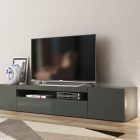 DAIQUIRI 200 cm TV stand with 2 hinged doors + 1 flap door - Web Furniture DAIQUIRI 200 cm TV stand with 2 hinged doors + 1 flap door - Web Furniture