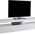BURRATA 200 cm TV stand with 2 open compartments + 1 flap door - Web Furniture BURRATA 200 cm TV stand with 2 open compartments + 1 flap door - Web Furniture