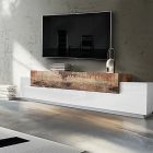 CORO 240 cm TV stand with 3 flap doors - Web Furniture CORO 240 cm TV stand with 3 flap doors - Web Furniture
