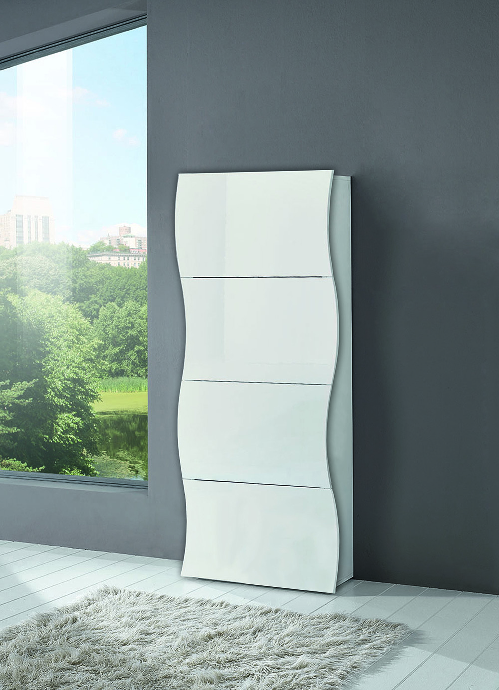 immagini 025 Scarpiera ONDA 4 ante - Storing - Web Furniture
