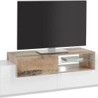 NEW CORO 160 cm TV stand with 1 hinged door + 2 flap doors - Web Furniture NEW CORO 160 cm TV stand with 1 hinged door + 2 flap doors - Web Furniture