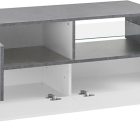 NEW CORO 160 cm TV stand with 1 hinged door + 2 flap doors - Web Furniture NEW CORO 160 cm TV stand with 1 hinged door + 2 flap doors - Web Furniture
