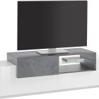 NEW CORO 160 cm TV stand with 1 hinged door + 2 flap doors - Web Furniture NEW CORO 160 cm TV stand with 1 hinged door + 2 flap doors - Web Furniture