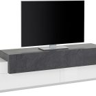 CORO 240 cm TV stand with 3 flap doors - Web Furniture CORO 240 cm TV stand with 3 flap doors - Web Furniture