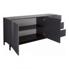 METIS 170 cm sideboard with feet 2 doors + 3 drawers - Web Furniture