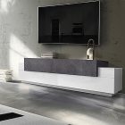 CORO 200 cm TV stand with 3 flap doors - Web Furniture CORO 200 cm TV stand with 3 flap doors - Web Furniture