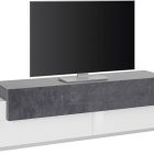 CORO 200 cm TV stand with 3 flap doors - Web Furniture CORO 200 cm TV stand with 3 flap doors - Web Furniture