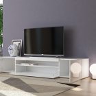 DAIQUIRI 200 cm TV stand with 2 hinged doors + 1 flap door - Web Furniture DAIQUIRI 200 cm TV stand with 2 hinged doors + 1 flap door - Web Furniture