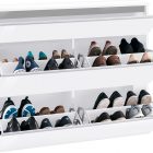 MAGIC 120 cm shoe rack with 2 doors and 1 flap door - Web Furniture