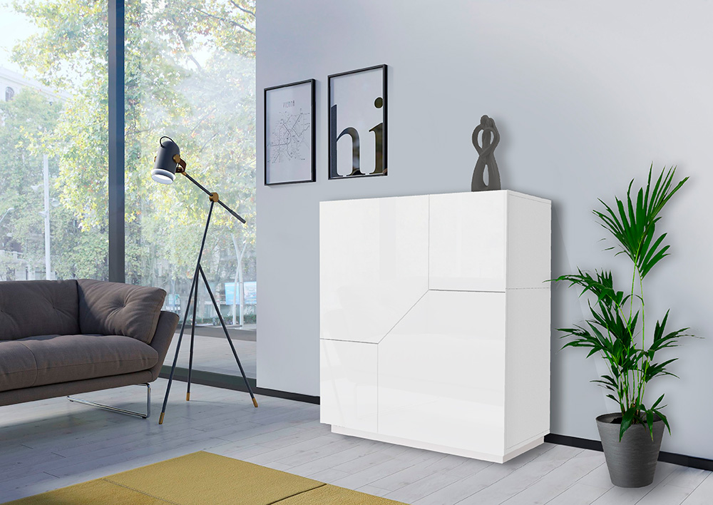 84526812_ALIEN_AMB1 Credenza ALIEN alta 100 cm - Living - Web Furniture