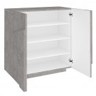 PING shoe rack with 2 hinged doors - Web Furniture PING shoe rack with 2 hinged doors - Web Furniture