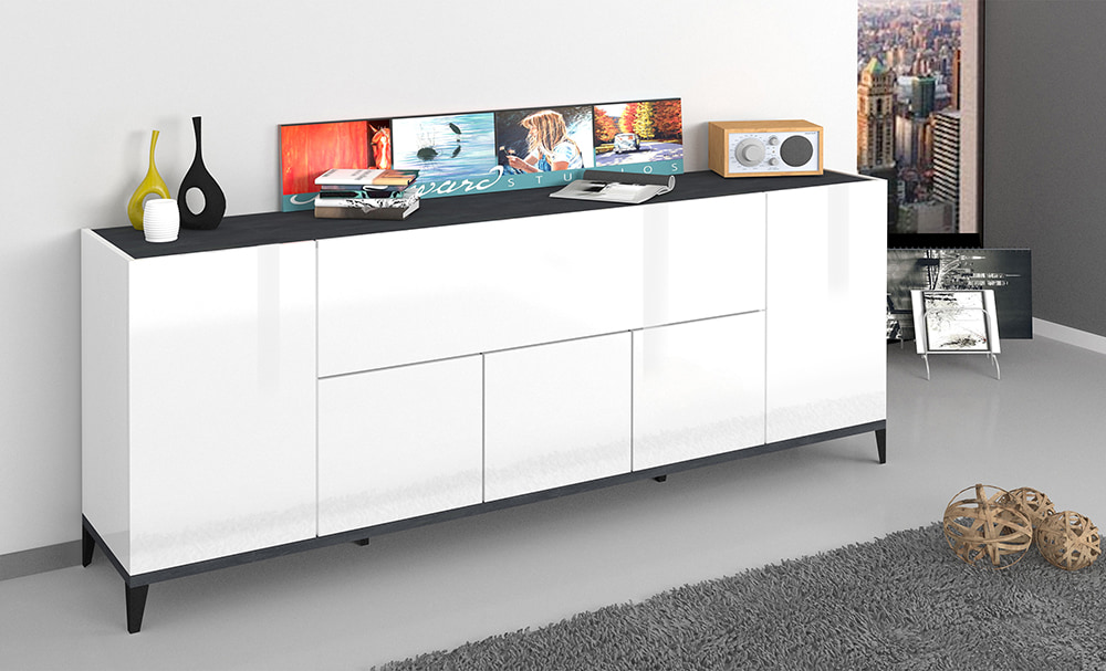 24615536_SUNRISE_AMB Credenza SUNRISE 4 ante 200 cm - Living - Web Furniture