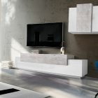 Soggiorno CORO con porta TV + pensile - Composizioni - Web Furniture Soggiorno CORO con porta TV + pensile - Composizioni - Web Furniture