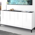Credenza SUNRISE 4 ante 160 cm - Living - Web Furntiure Credenza SUNRISE 4 ante 160 cm - Living - Web Furntiure