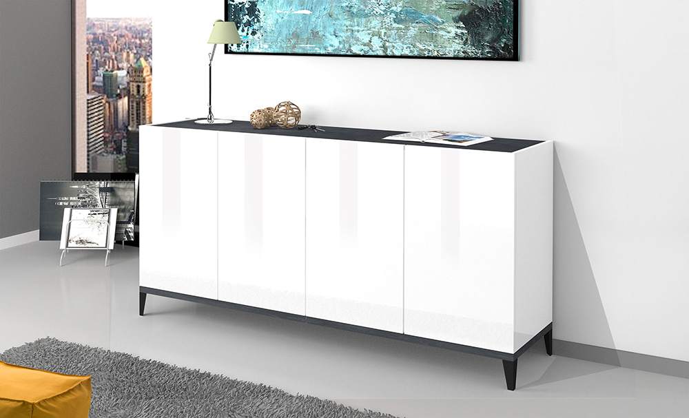 29868764_SUNRISE_AMB Credenza SUNRISE 4 ante 160 cm - Living - Web Furntiure