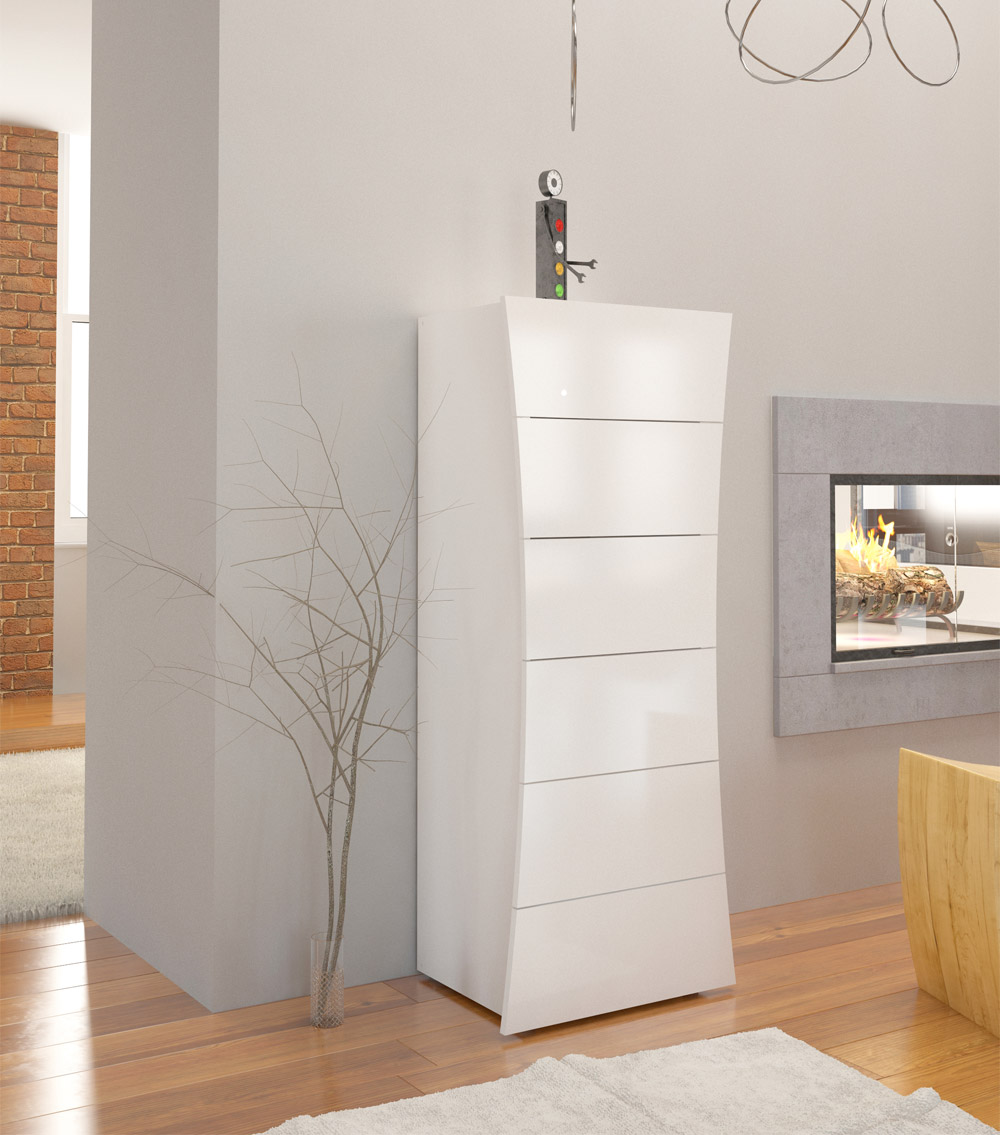 29458310_ARCO_AMB ARCO high 6-drawer chest - Web Furniture