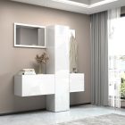 Set ingresso KOMPACT da 4 pezzi - Storing - Web Furniture Set ingresso KOMPACT da 4 pezzi - Storing - Web Furniture