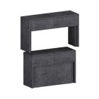 PRATIKA 2-Piece Extendable Bench Set - Dining - Web Furniture PRATIKA 2-Piece Extendable Bench Set - Dining - Web Furniture