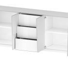 PONGO Sideboard with 4 Doors and 3 Drawers - Living - Web Furniture