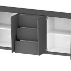 PONGO Sideboard with 4 Doors and 3 Drawers - Living - Web Furniture