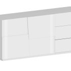 PONGO Sideboard 180 cm with 2 Doors and 3 Drawers - Living - Web Furniture PONGO Sideboard 180 cm with 2 Doors and 3 Drawers - Living - Web Furniture