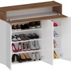 Scarpiera Savona a 3 ante e 1 anta a ribalta - Storing - Web Furniture Scarpiera Savona a 3 ante e 1 anta a ribalta - Storing - Web Furniture