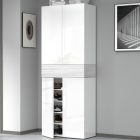 Armadio scarpiera Savona con 4 ante e 1 ribalta - Storing - Web Furniture Armadio scarpiera Savona con 4 ante e 1 ribalta - Storing - Web Furniture