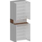 Armadio scarpiera Savona con 4 ante e 1 ribalta - Storing - Web Furniture Armadio scarpiera Savona con 4 ante e 1 ribalta - Storing - Web Furniture