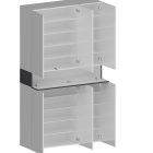 Armadio scarpiera Savona a 6 ante con 1 ribalta - Storing - Web Furniture Armadio scarpiera Savona a 6 ante con 1 ribalta - Storing - Web Furniture