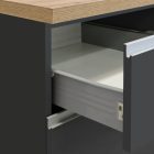 Cucina lineare SOLE 256 cm, composizione 3 - Cooking - Web Furniture Cucina lineare SOLE 256 cm, composizione 3 - Cooking - Web Furniture