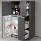 SOLE Spice Rack and Fridge Column Set - Cooking - Web Furniture SOLE Spice Rack and Fridge Column Set - Cooking - Web Furniture