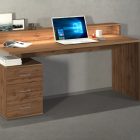 NEW SELINA Desk 160 cm with Monitor Stand - Desking - Web Furniture NEW SELINA Desk 160 cm with Monitor Stand - Desking - Web Furniture