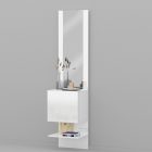 KOMPACT Mirror Panel with Closed Shoe Storage Element - Storing - Web Furniture