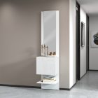 KOMPACT Mirror Panel with Closed Shoe Storage Element - Storing - Web Furniture