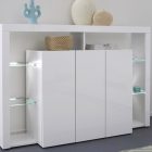 Madia alta ESSENTIAL da 150 cm con 3 ante - Living - Web Furniture Madia alta ESSENTIAL da 150 cm con 3 ante - Living - Web Furniture