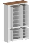 Armadio scarpiera FIGO a 6 ante battenti - Storing - Web Furniture Armadio scarpiera FIGO a 6 ante battenti - Storing - Web Furniture